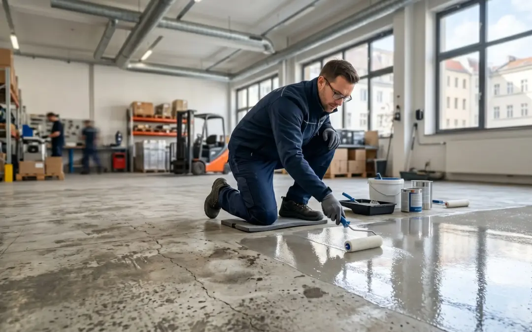 Bodenversiegelung Berlin | Werterhalt für Gewerbeböden